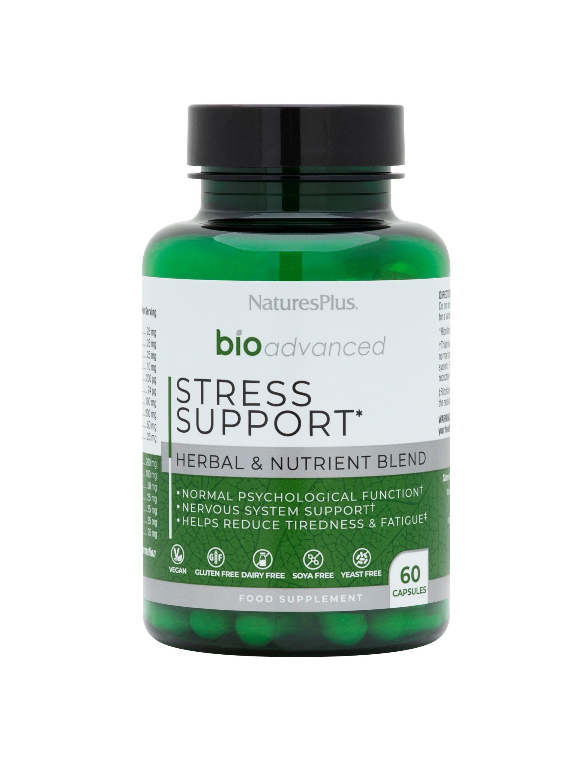 NaturesPlus BioAdvanced Stress Support* 60 Caps