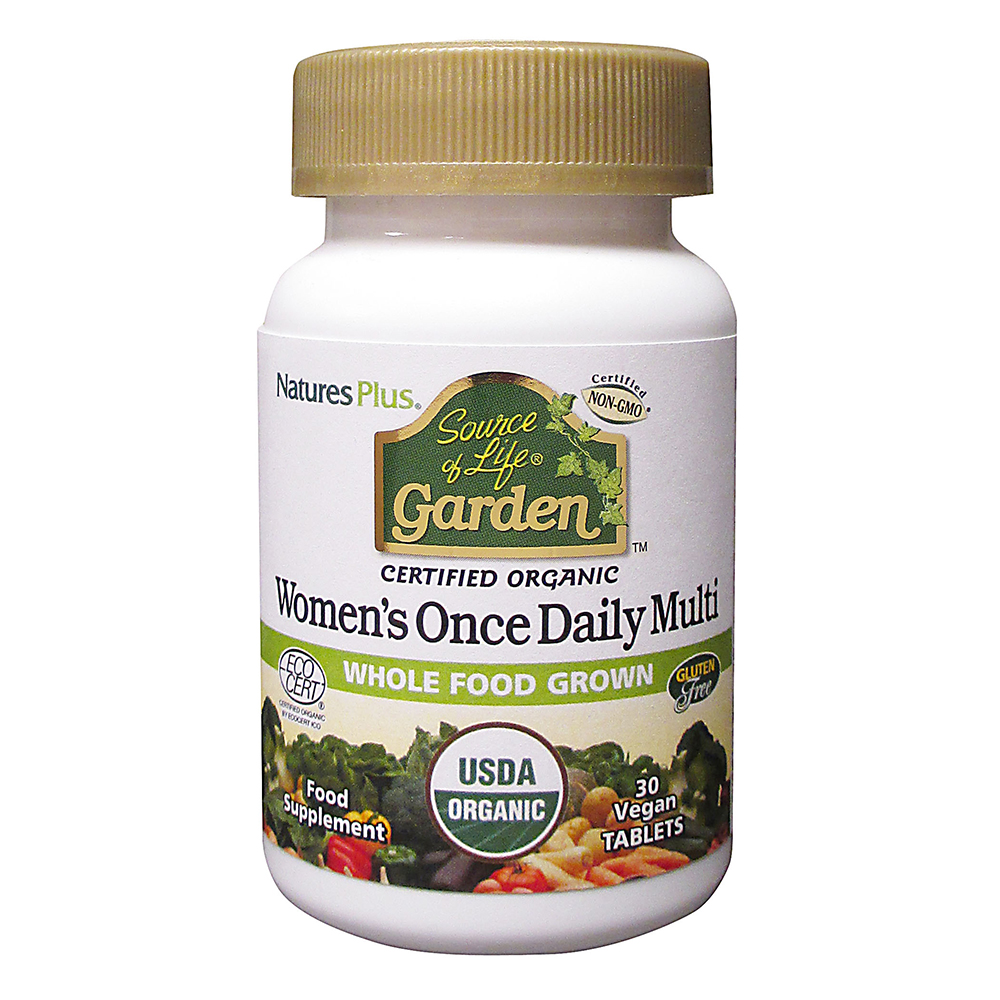 NaturesPlus Source of Life Garden Organic Women's Daily 30 capsules