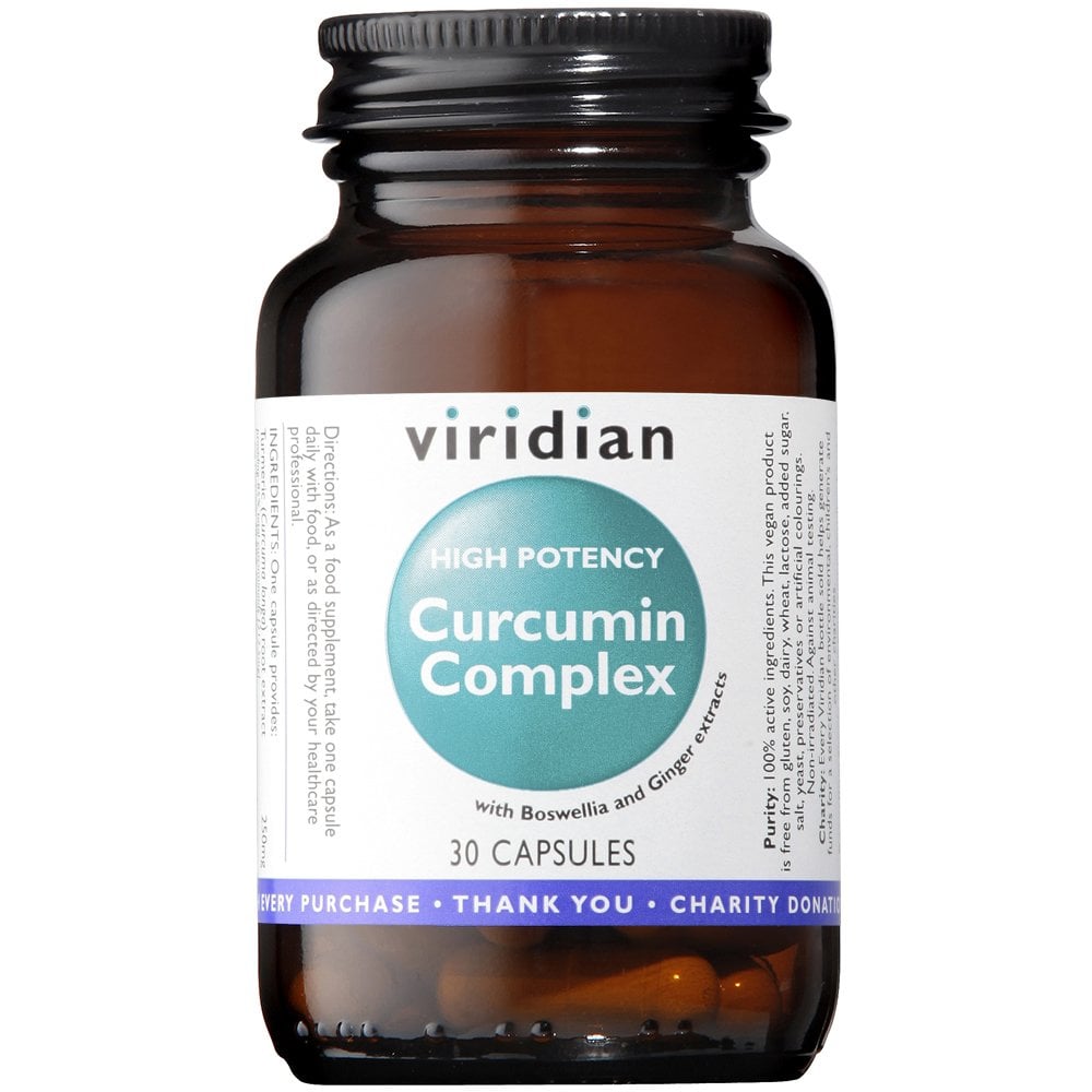 Viridian High Potency Curcumin Complex 30 VCapsules
