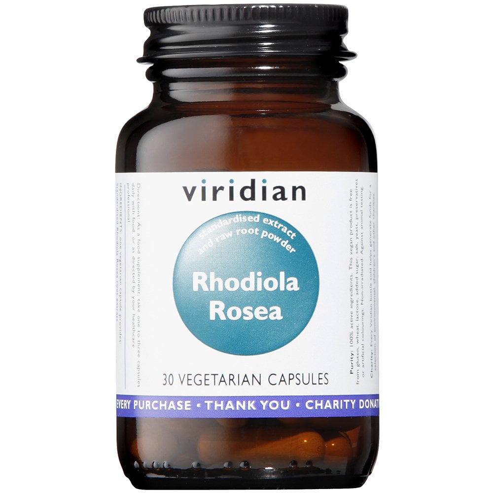 Viridian Rhodiola Rosea Root 30 VCapsules