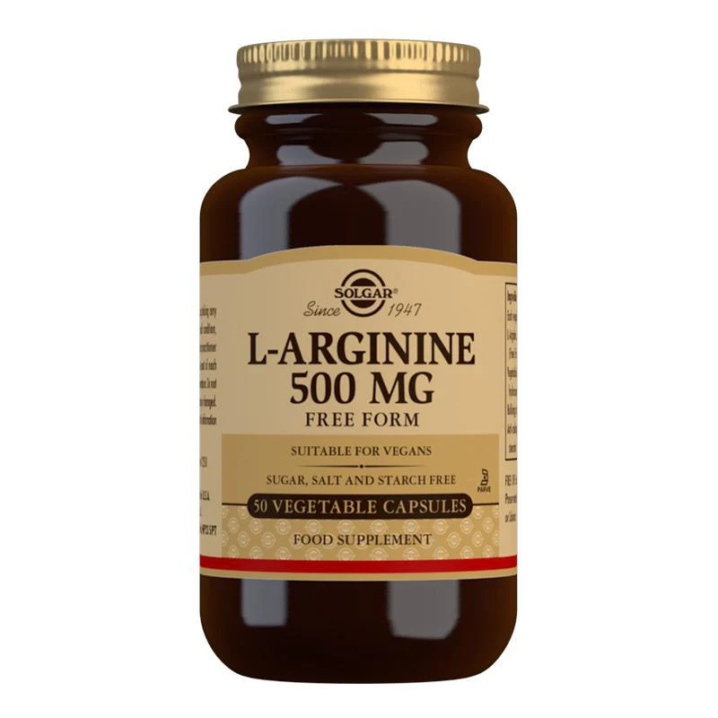 Solgar L-Arginine 500 mg 50 VCapsules