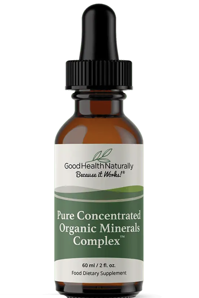 Good Health Naturally Pure Concentrated Organic Minerals Complex™ 60ml - drops