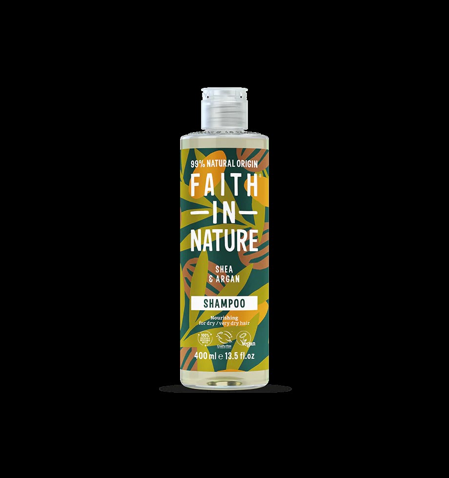 Faith in Nature - Shampoo-Shea & Argan-400ml