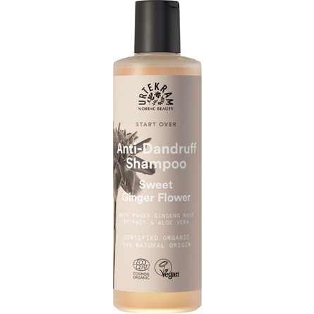 Urtekram - Anti-Dandruff Shampoo - Sweet Ginger Flower - 250ml