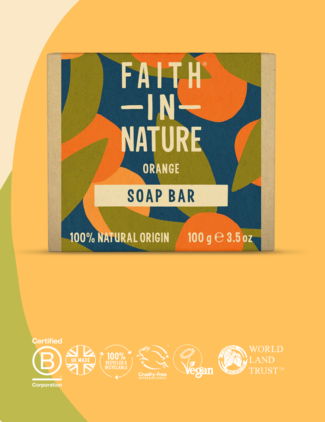 Faith in Nature - Soap Bar - 100g - Image 3