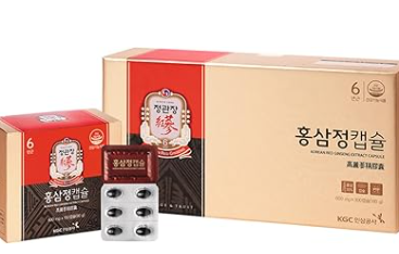 KGC - Korean Red Ginseng Extract Capsule - 150 600mg - Only available in store