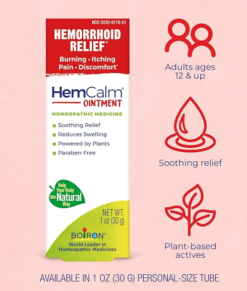 Boiron - Hemorrhoid Relief Cream - 30g - Image 3