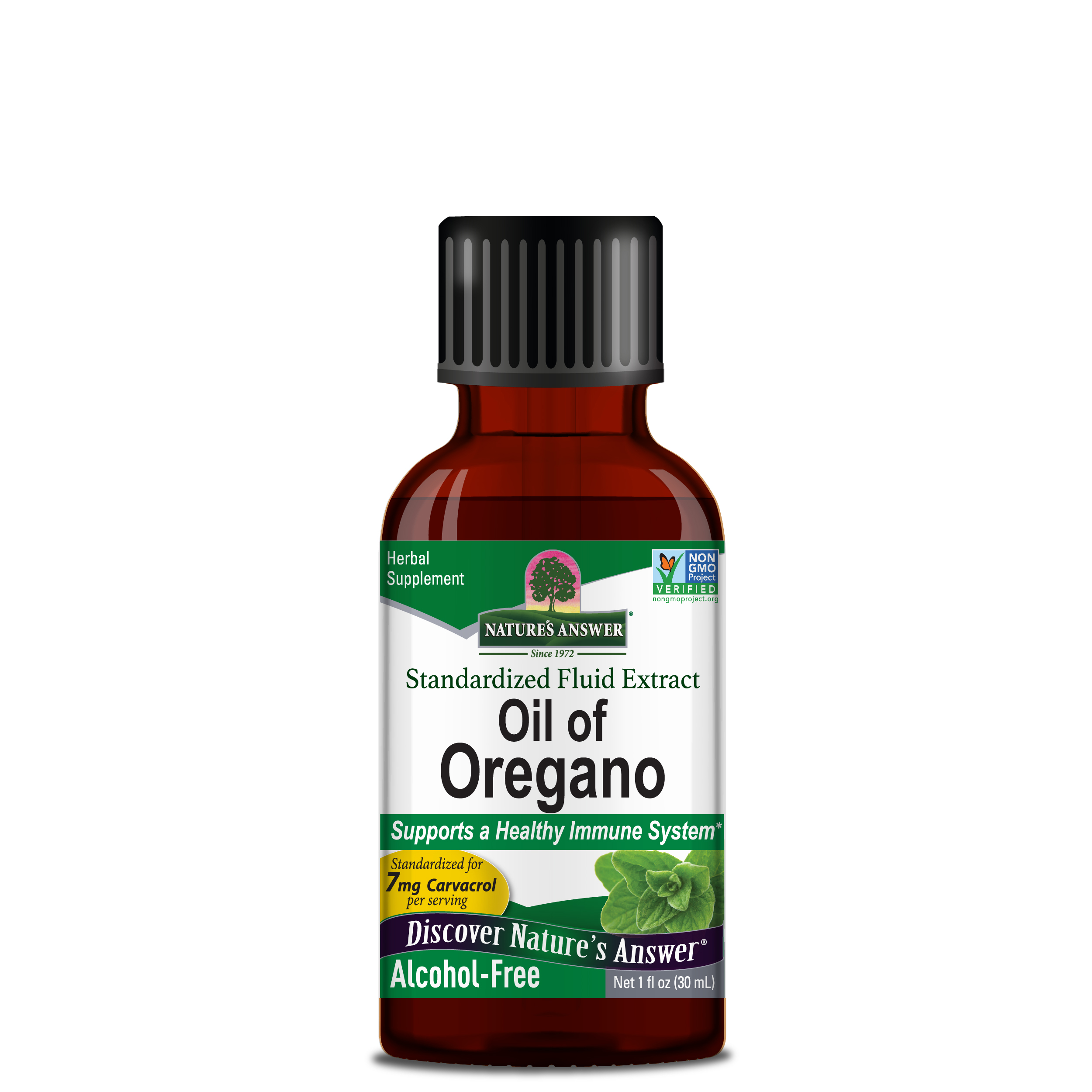 Nature's Answer - Oil of Oregano - 30ml Alcohol Free