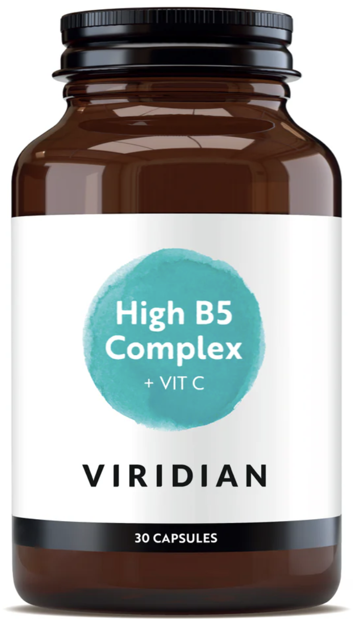 Viridian - High B5 Complex with vit C - 90 Caspules