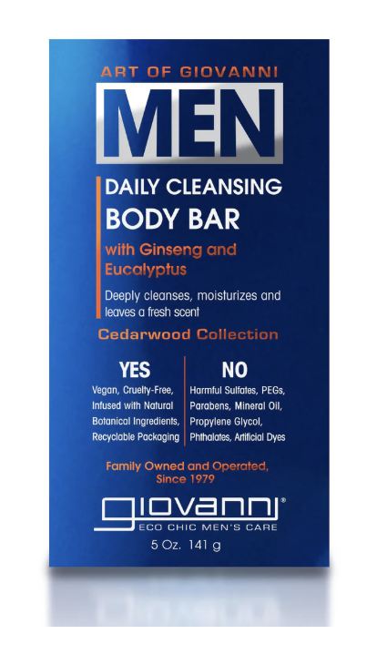 Giovanni mens - Cleansing body bar - 141g