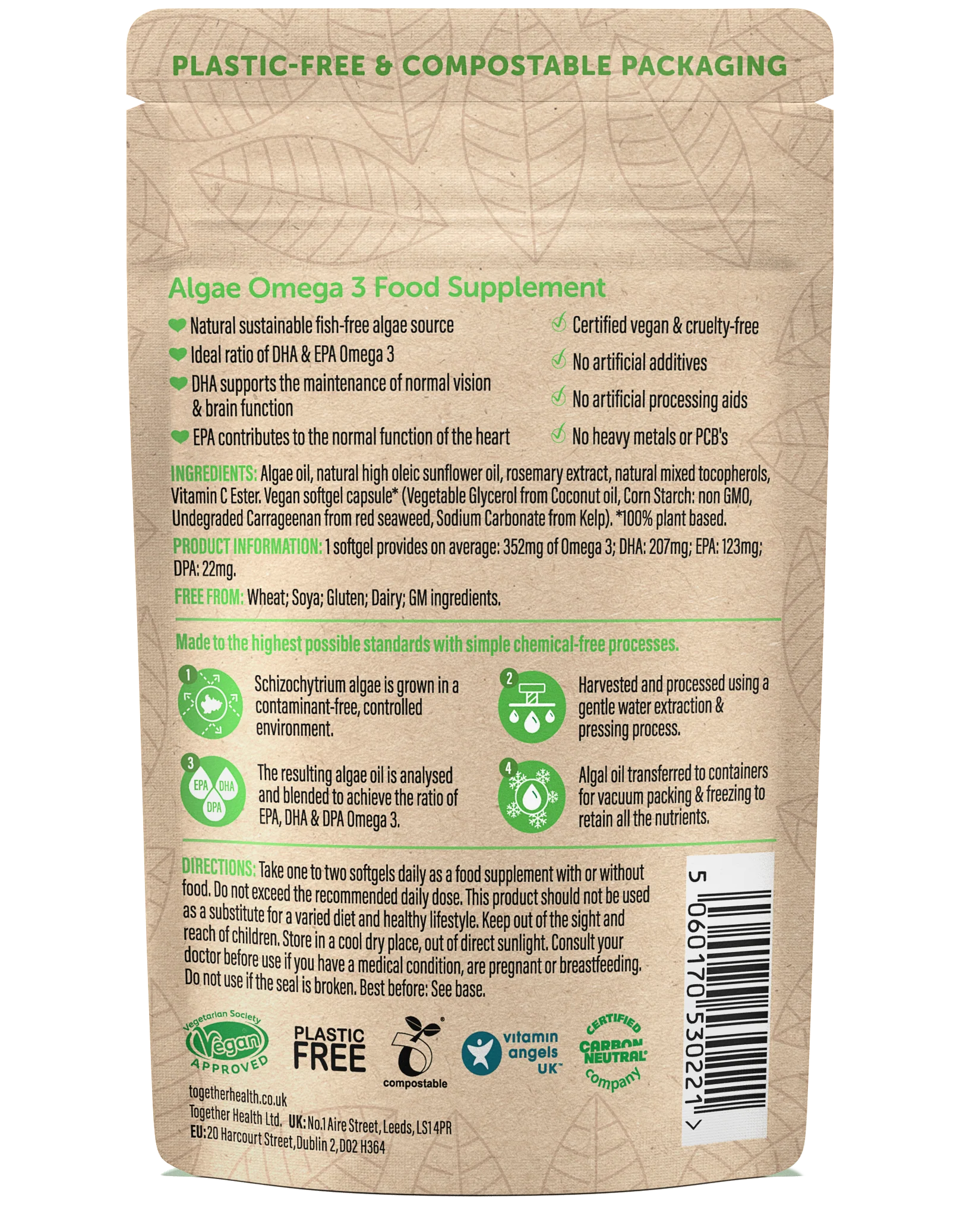 Together Health - Omega 3 Vegan - capsules 30 - Image 2