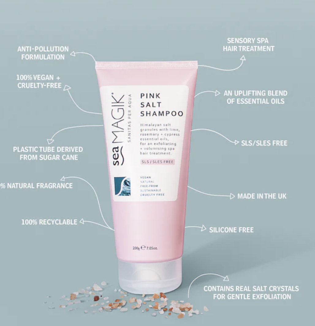 Sea Magik Pink Salt shampoo - 200g - Image 3