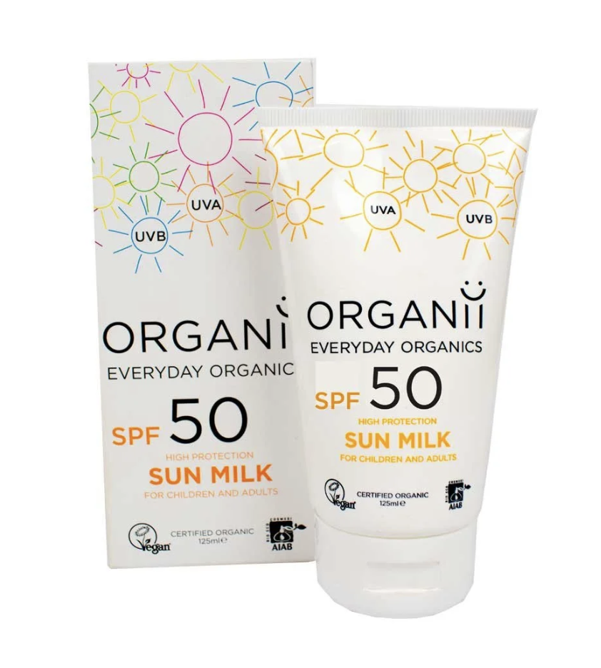 Organii Sun Milk - 50SPF - 125ml